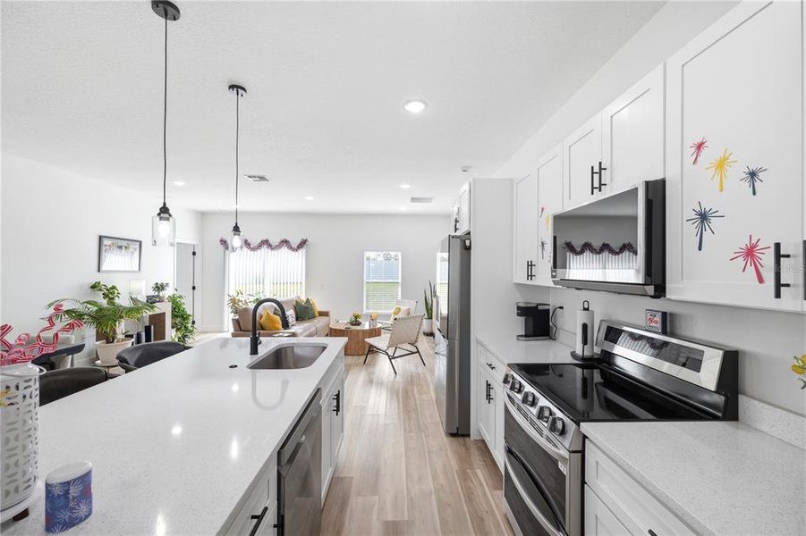 Furnished interior view inside a new home in , Ocala (Image 29).