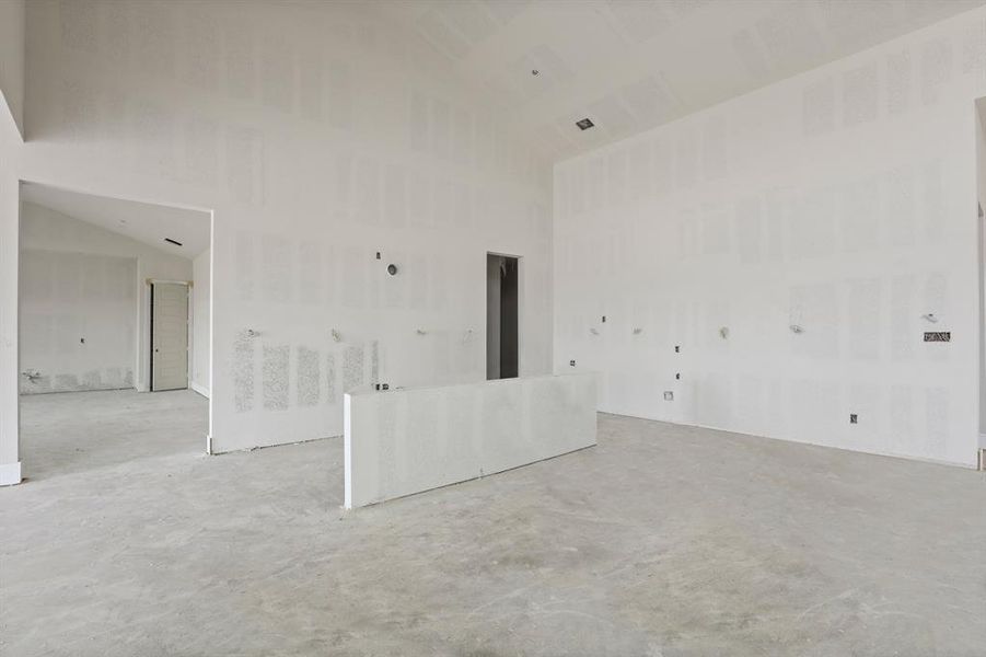 In-progress construction of a new home in Harper Estates, Celina, TX (Image 5).