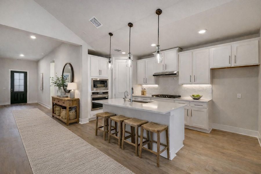 *Virtually Staged Kitchen and Entry*