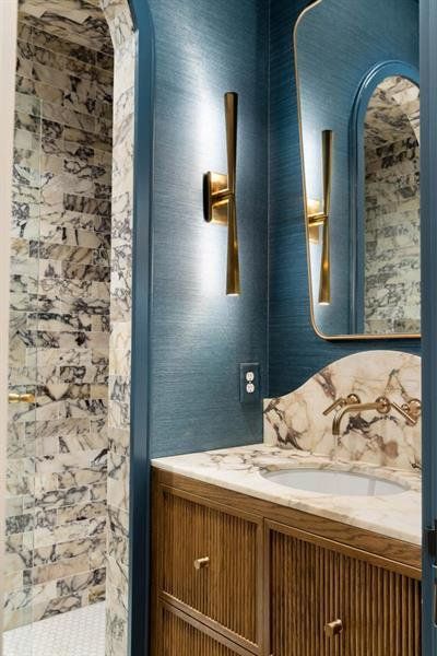 Furnished interior view inside a new home in , Atlanta (Image 6).