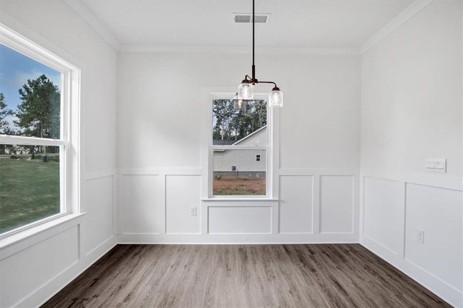 Spacious, unfurnished interior of a new home in Tuscany Hills, Douglasville (Image 19). Spacious, unfurnished interior of a new home in Tuscany Hills, Douglasville (Image 19).