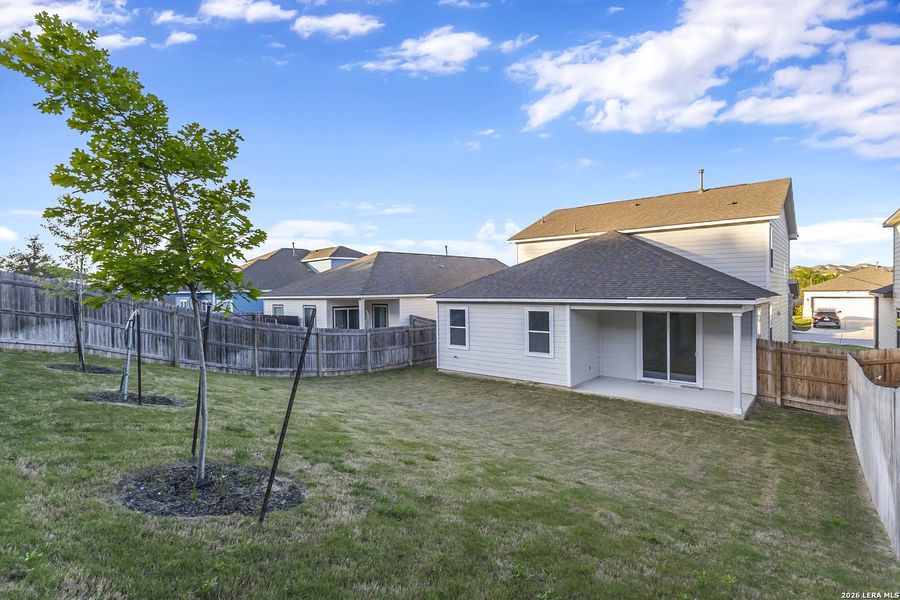 Exterior details and patio area of a home in , San Antonio (Image 19).