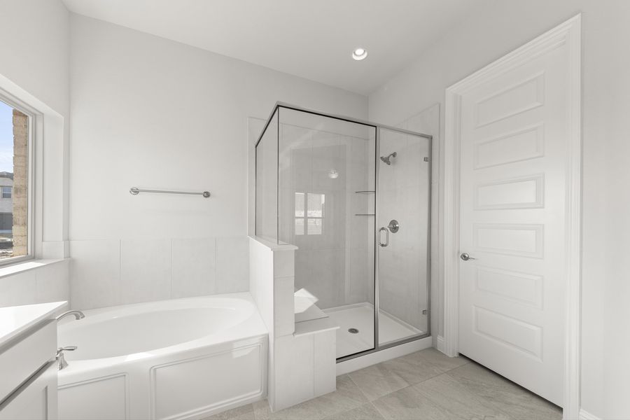 Representative furnished interior of a home built from the Glen Rose by Windsor Homes in Anna Town Square, Anna (Image 13).