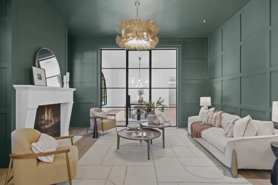 Furnished interior view inside a new home in , Milton (Image 6).