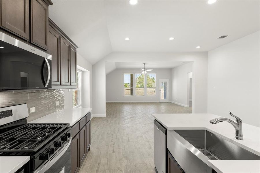Furnished interior view inside a new home in Arcadia Trails, Balch Springs (Image 10).