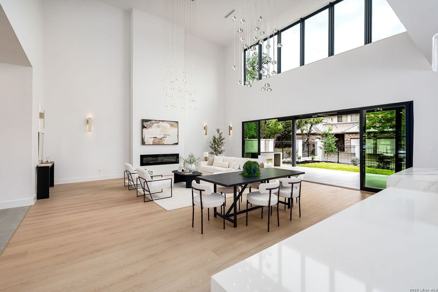 Furnished interior view inside a new home in , San Antonio (Image 15).