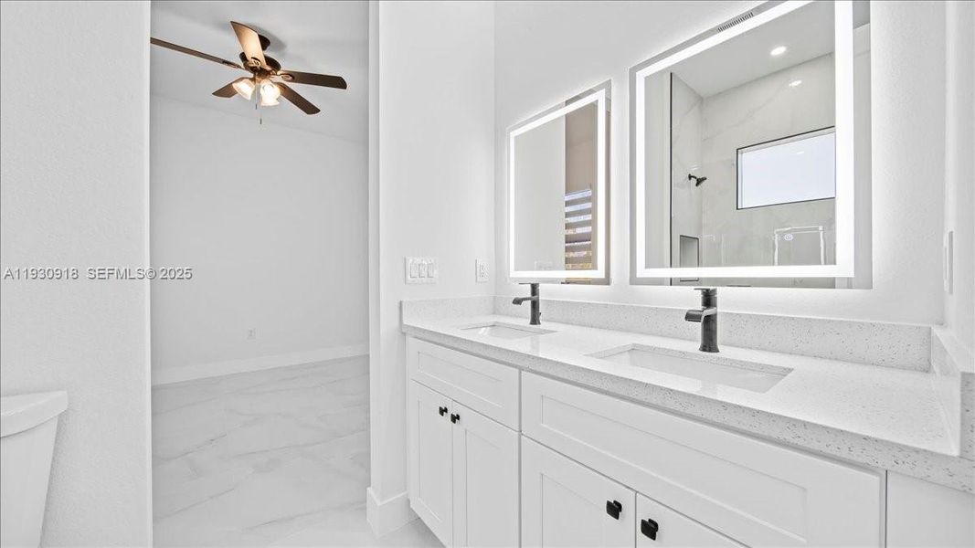 Furnished interior view inside a new home in , Lehigh Acres (Image 16). Furnished interior view inside a new home in , Lehigh Acres (Image 16).