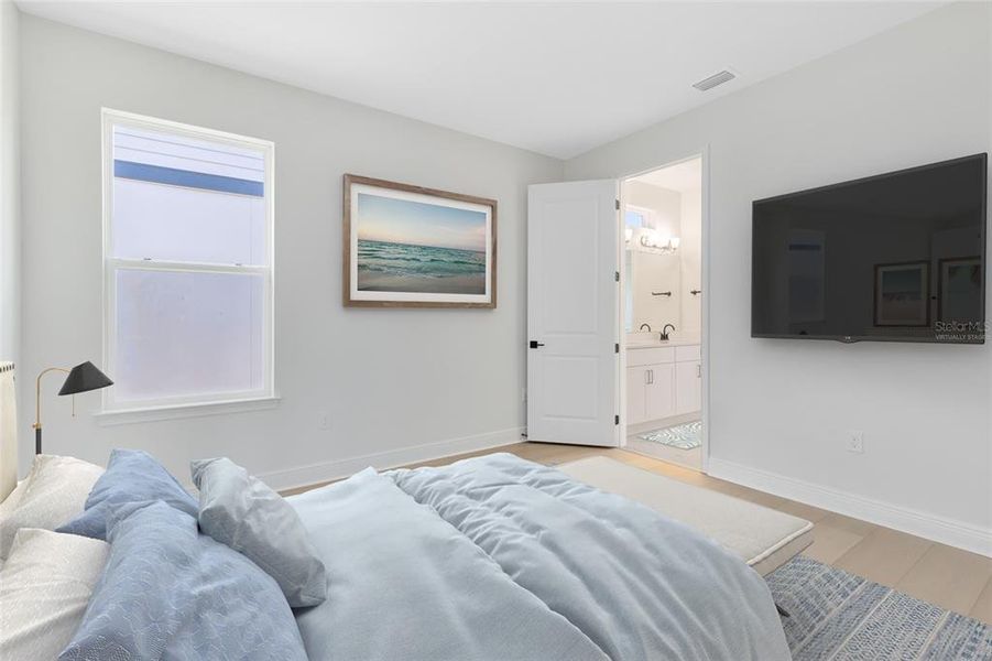 Virtually staged image.