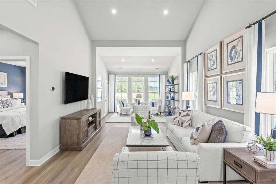 Representative furnished interior of a home built from the Bethany by Ryan Homes in Grande Dunes North Village Villas, Myrtle Beach (Image 9).