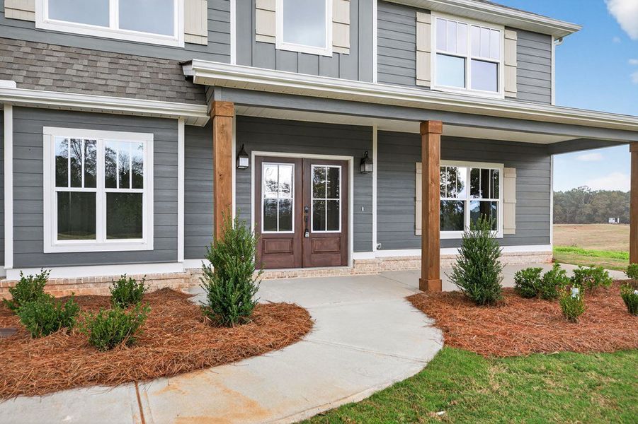 Exterior details and patio area of a home in GRAY ROAD, Roopville (Image 4).