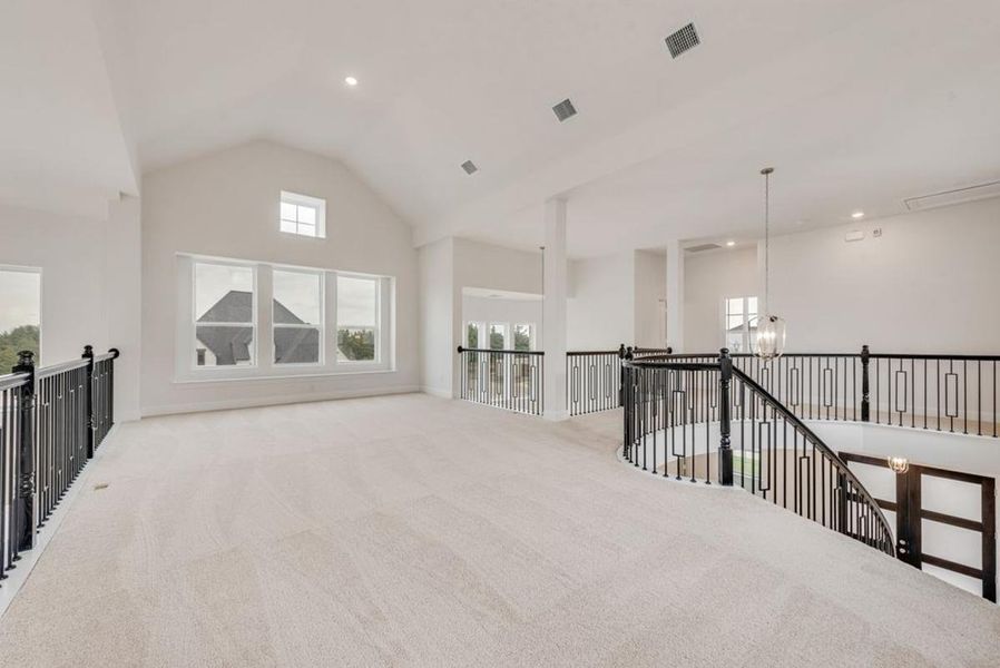 Spacious, unfurnished interior of a new home in Somercrest, Midlothian (Image 34). Spacious, unfurnished interior of a new home in Somercrest, Midlothian (Image 34).