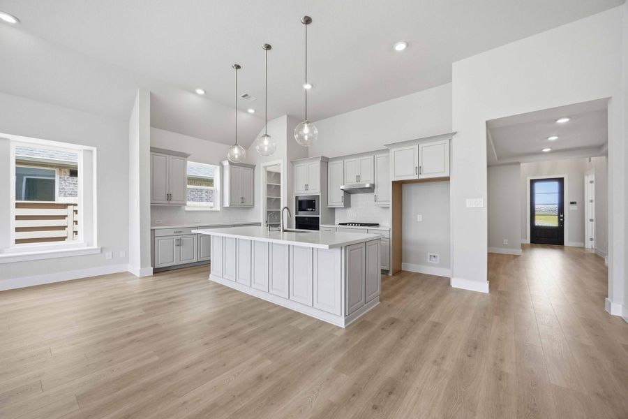 Furnished interior view inside a new home in Austin Point, Richmond (Image 6).