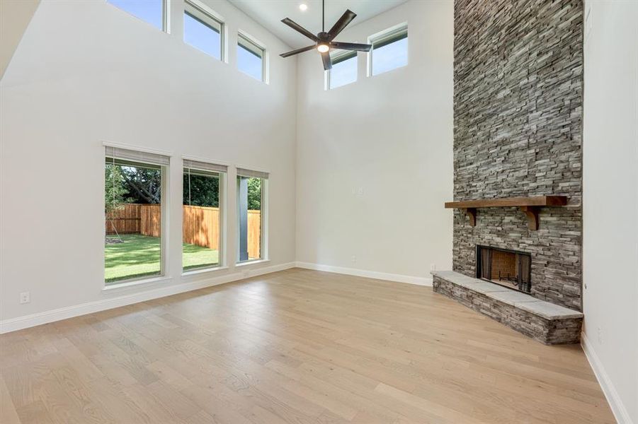 Spacious, unfurnished interior of a new home in Liberty, Melissa (Image 31). Spacious, unfurnished interior of a new home in Liberty, Melissa (Image 31).
