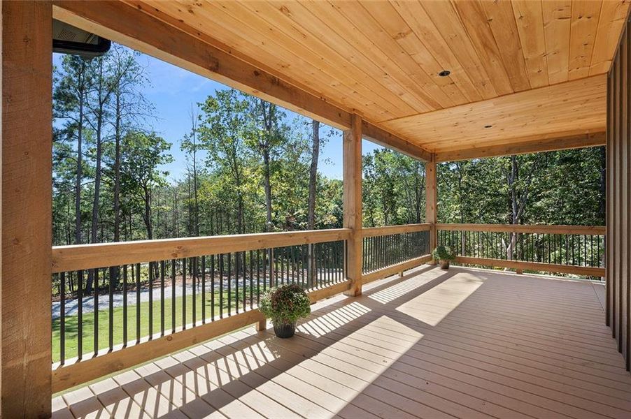 Exterior details and patio area of a home in , Talking Rock (Image 31).