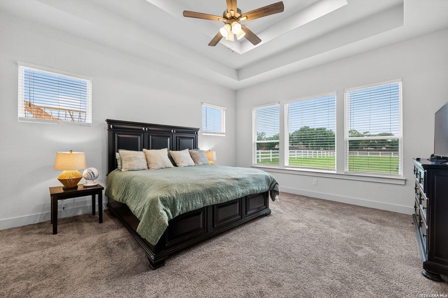 Furnished interior view inside a new home in Pradera Ridge, Floresville (Image 34).