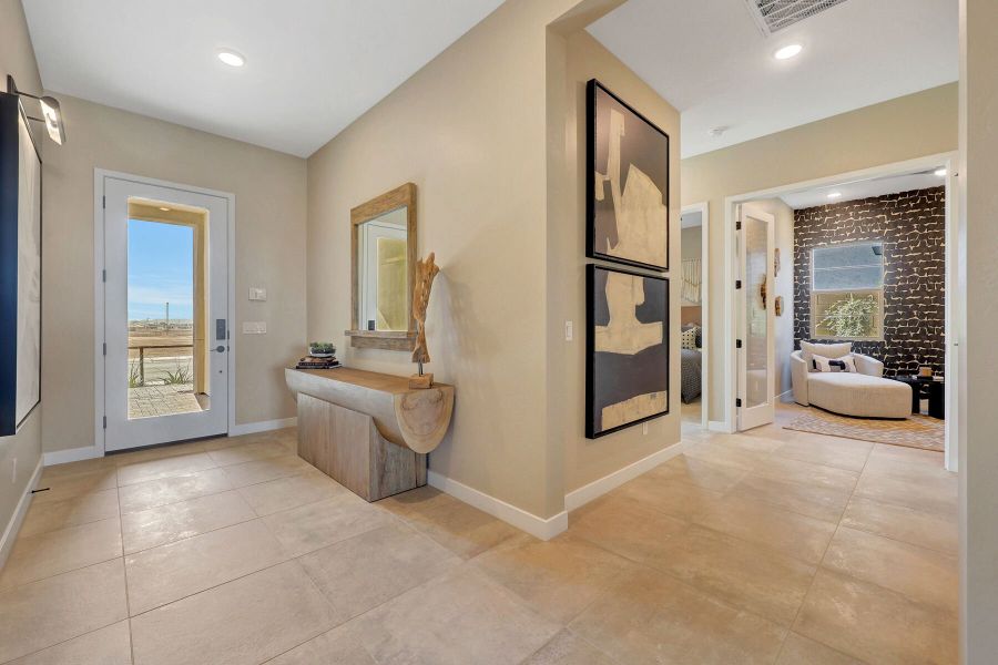 Representative furnished interior of a home built from the Lilac by Mattamy Homes in White Tank Vistas, Waddell (Image 17).