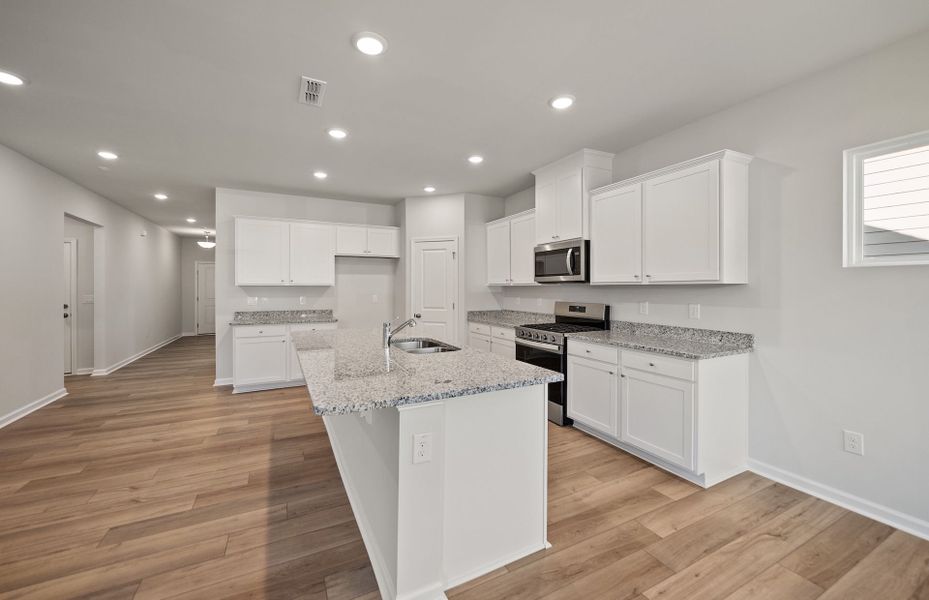 Furnished interior view inside a new home in Cambria, Garner (Image 16).