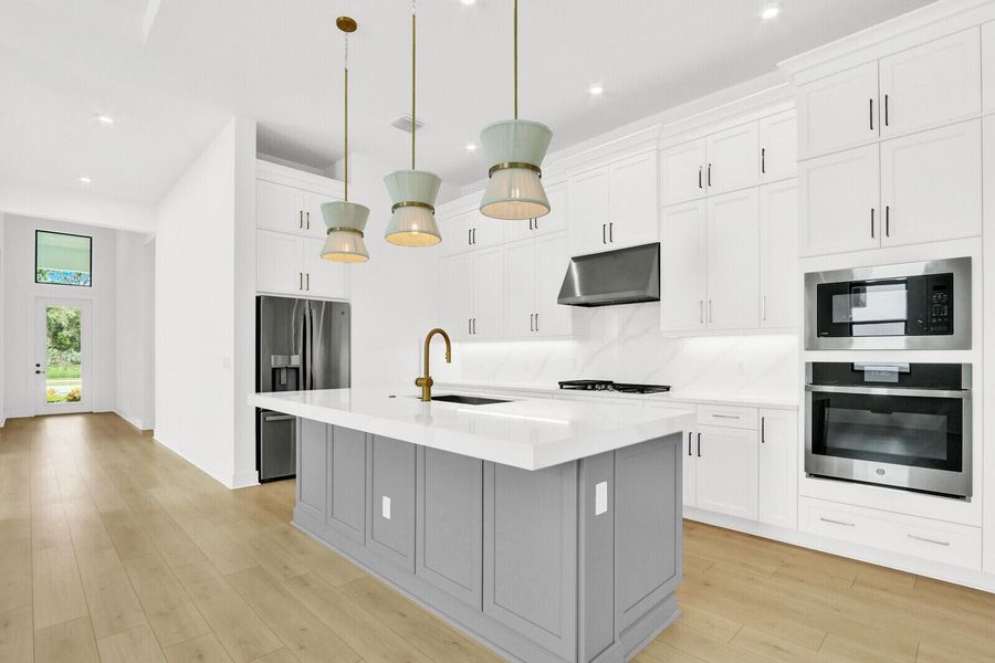 Furnished interior view inside a new home in Cove Royale, Stuart (Image 11).