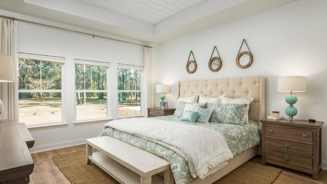 Furnished interior view inside a new home in Sweetgrass at Summers Corner, Summerville (Image 5). Furnished interior view inside a new home in Sweetgrass at Summers Corner, Summerville (Image 5).