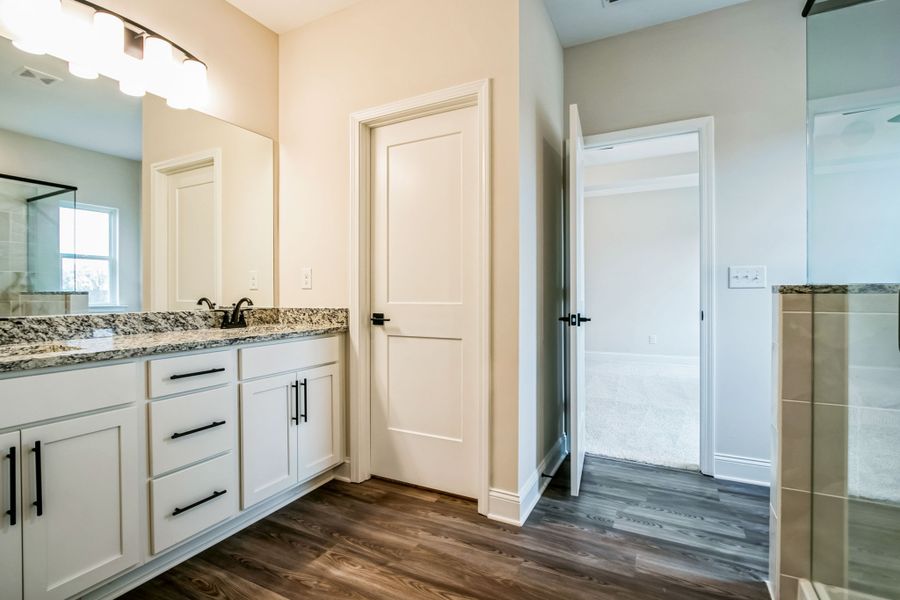 Representative furnished interior of a home built from the Warren by UnionMain Homes in Austin Springs, Bethlehem (Image 10).