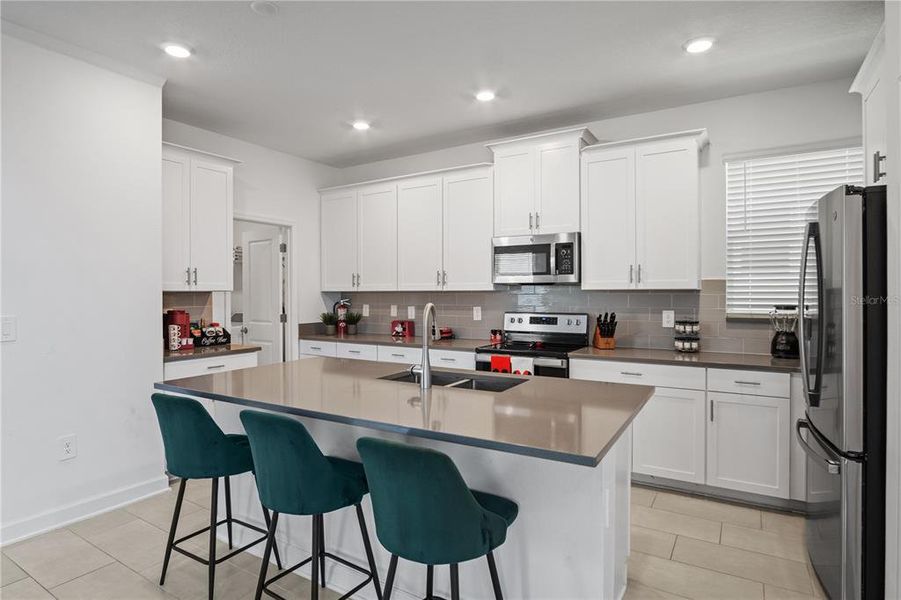 Furnished interior view inside a new home in , Davenport (Image 5).