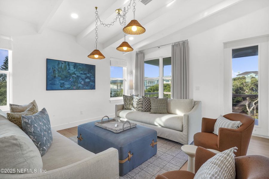 Furnished interior view inside a new home in , St. Augustine (Image 14).