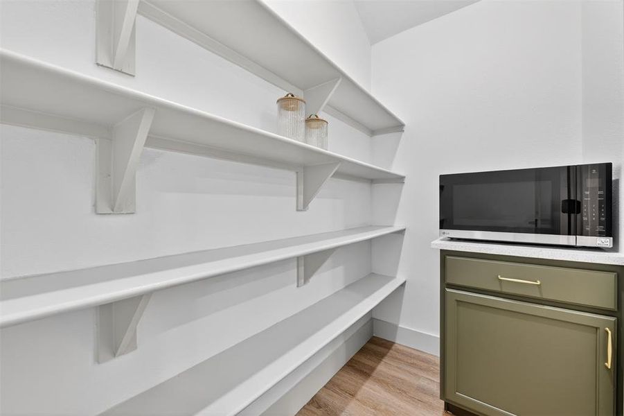 Close-up of interior finishes inside a home in , Fort Worth (Image 18).