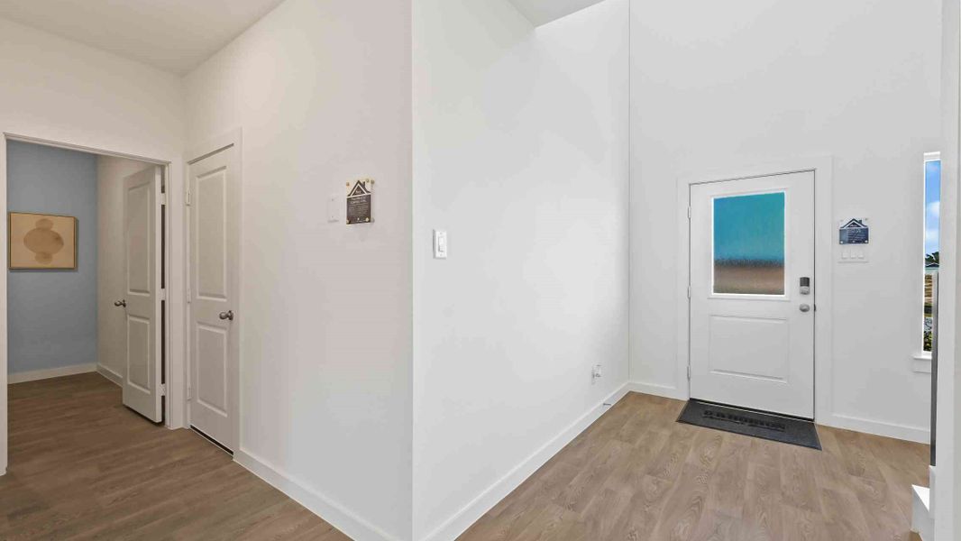 Representative unfurnished interior of a home built from the Rachael - X30R by D.R. Horton in Holly Ridge, Rosenberg (Image 21). Representative unfurnished interior of a home built from the Rachael - X30R by D.R. Horton in Holly Ridge, Rosenberg (Image 21).