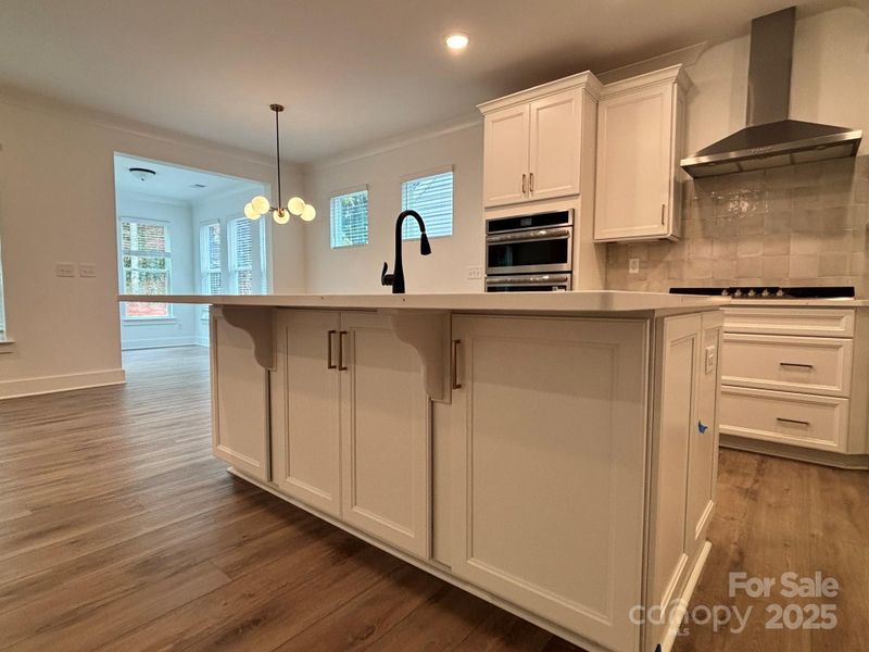 Actual photo of kitchen in homesite 36