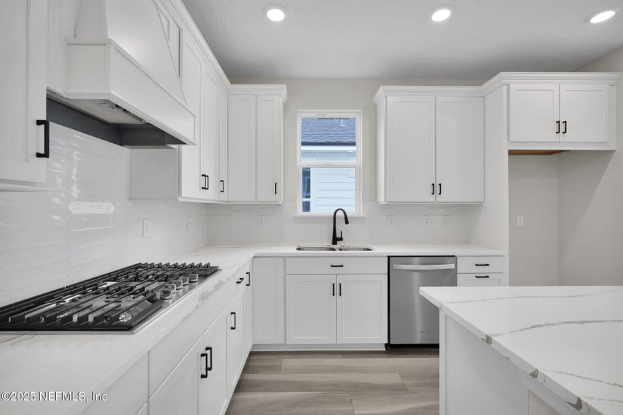 Furnished interior view inside a new home in Del Webb Wildlight, Yulee (Image 6).