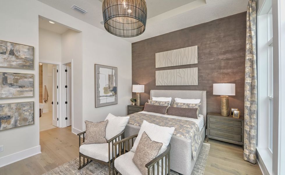 Furnished interior view inside a new home in EverRange, Jacksonville (Image 17).