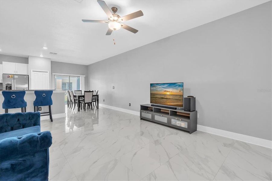 Furnished interior view inside a new home in , New Port Richey (Image 18).
