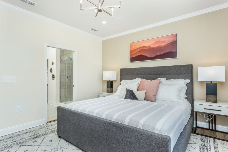 Furnished interior view inside a new home in Del Webb Southern Harmony, Murfreesboro (Image 26). Furnished interior view inside a new home in Del Webb Southern Harmony, Murfreesboro (Image 26).