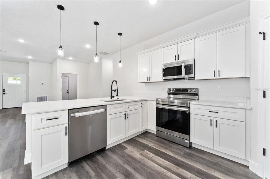 Furnished interior view inside a new home in , Ocala (Image 11).