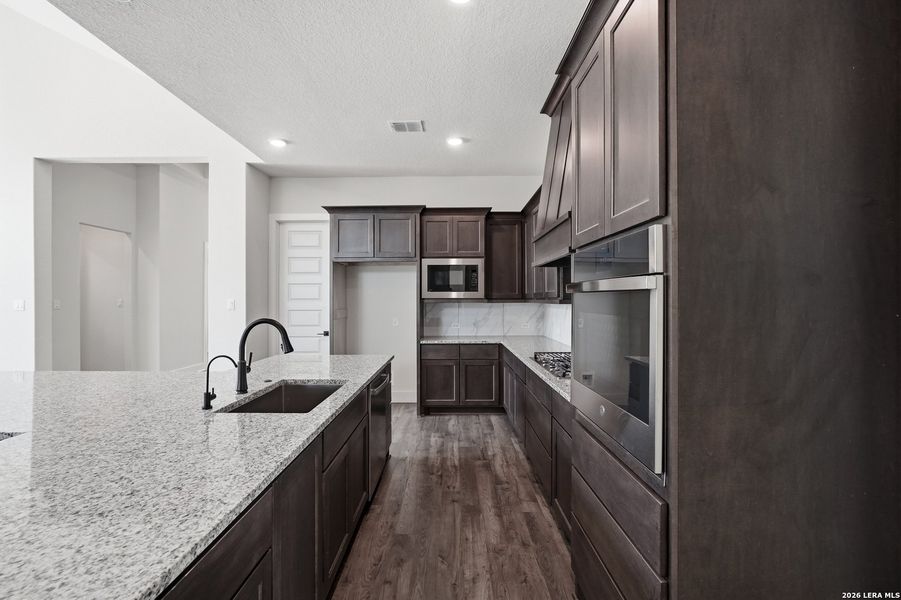 Furnished interior view inside a new home in , Castroville (Image 20).