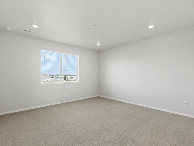 Spacious, unfurnished interior of a new home in Poudre Heights: The Alpine Collection, Windsor (Image 19).