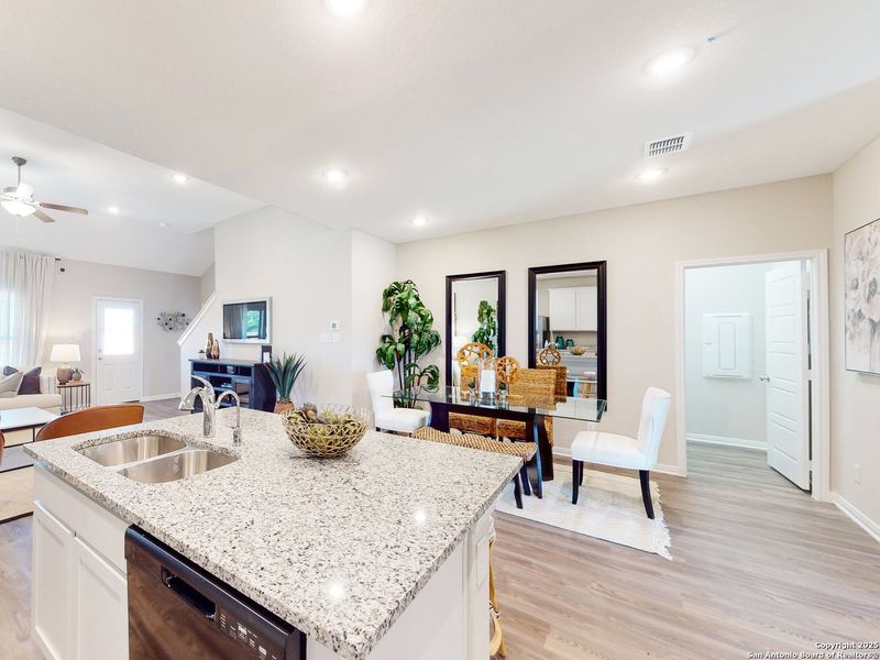 Furnished interior view inside a new home in Blue Ridge Ranch, San Antonio (Image 13). Furnished interior view inside a new home in Blue Ridge Ranch, San Antonio (Image 13).