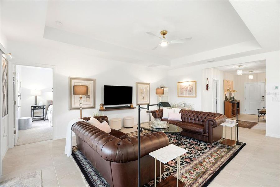 Furnished interior view inside a new home in Summerwoods, Parrish (Image 14).