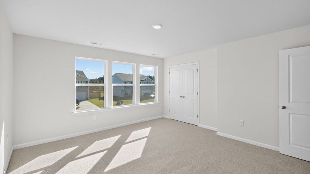 Spacious, unfurnished interior of a new home in Olive Branch, Clayton (Image 25). Spacious, unfurnished interior of a new home in Olive Branch, Clayton (Image 25).