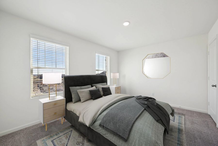 Representative furnished interior of a home built from the Voyager by Starlight Homes in Oakfield Lakes, Parrish (Image 9).