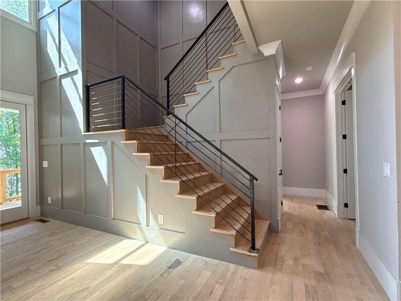 Spacious, unfurnished interior of a new home in , Flowery Branch (Image 35). Spacious, unfurnished interior of a new home in , Flowery Branch (Image 35).