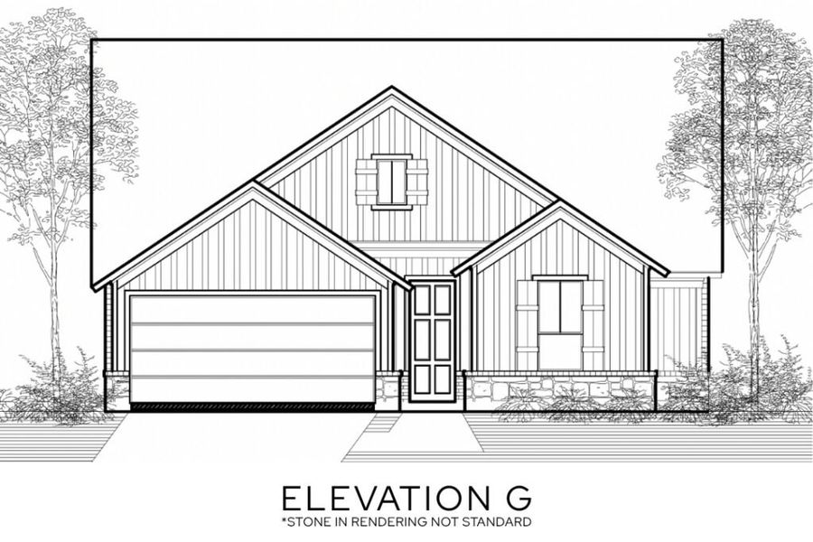 Representative rendering of the exterior for the The Amherst by Lillian Custom Homes (Image 5). Representative rendering of the exterior for the The Amherst by Lillian Custom Homes (Image 5).