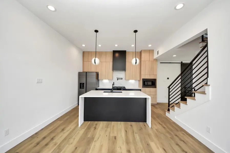 Beautiful designed modern kitchen.