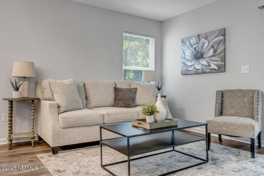 Furnished interior view inside a new home in , Jacksonville (Image 4).
