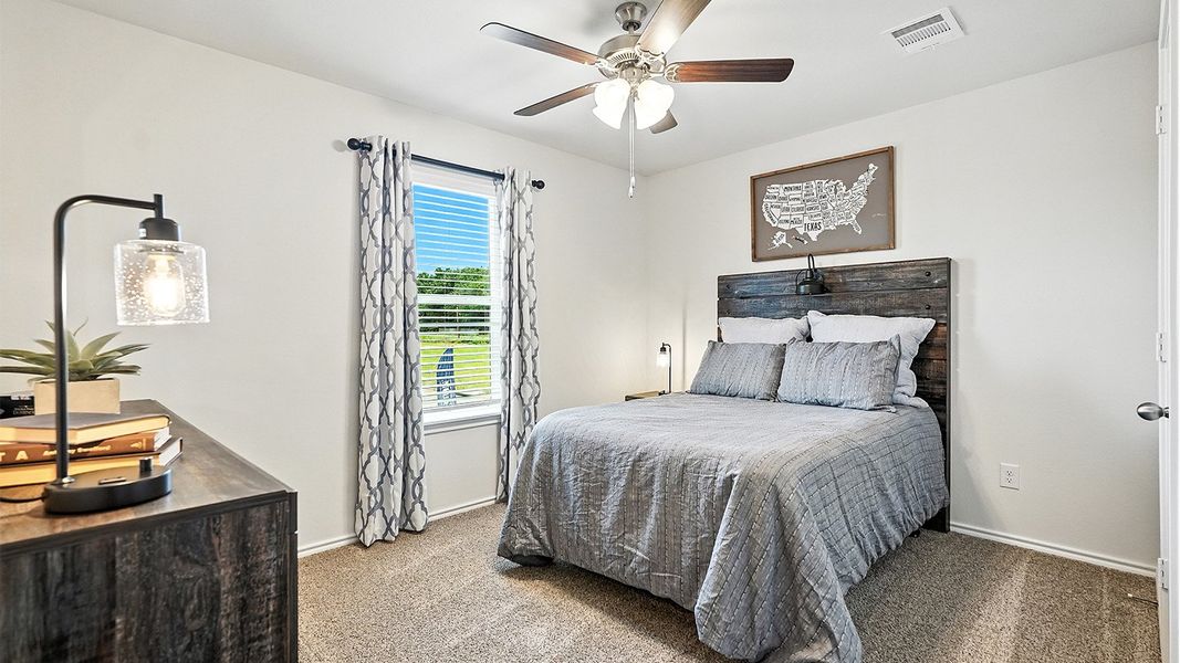 Representative furnished interior of a home built from the Naples by D.R. Horton in The Reserve at Timber Creek, Lindale (Image 28).