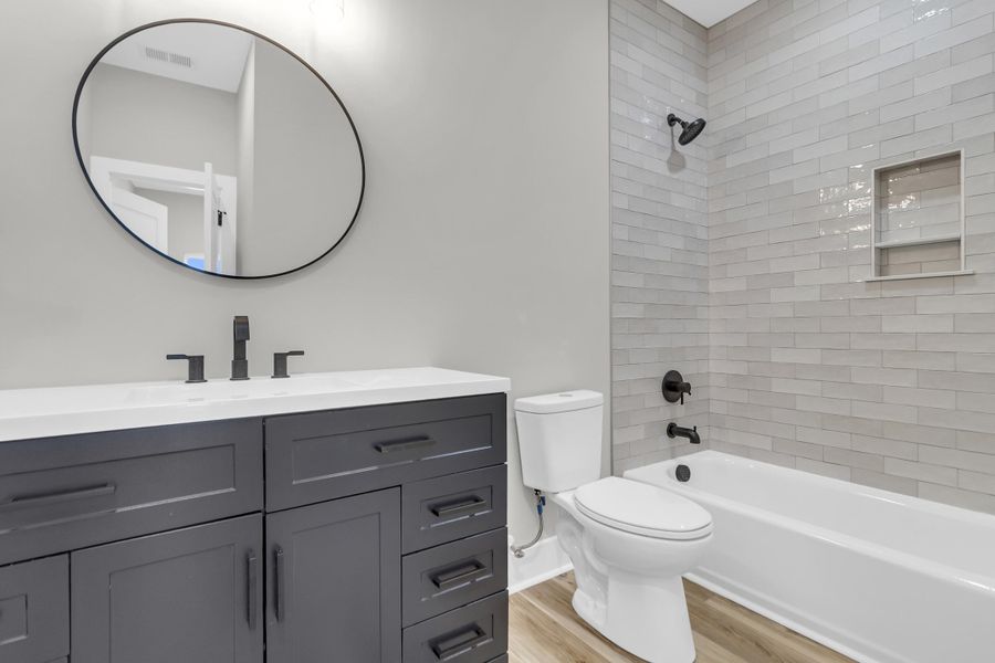 Furnished interior view inside a new home in , North Charleston (Image 9).