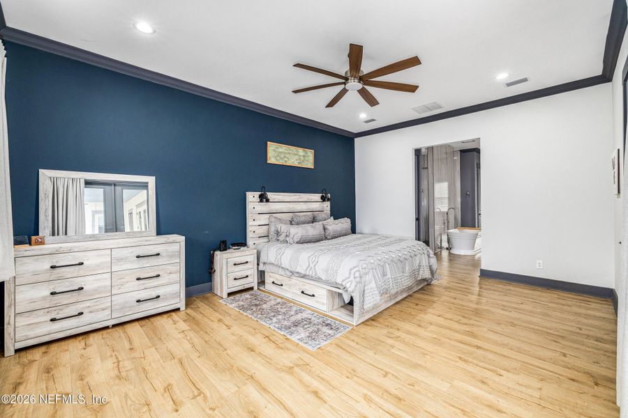 Furnished interior view inside a new home in , Jacksonville (Image 18). Furnished interior view inside a new home in , Jacksonville (Image 18).