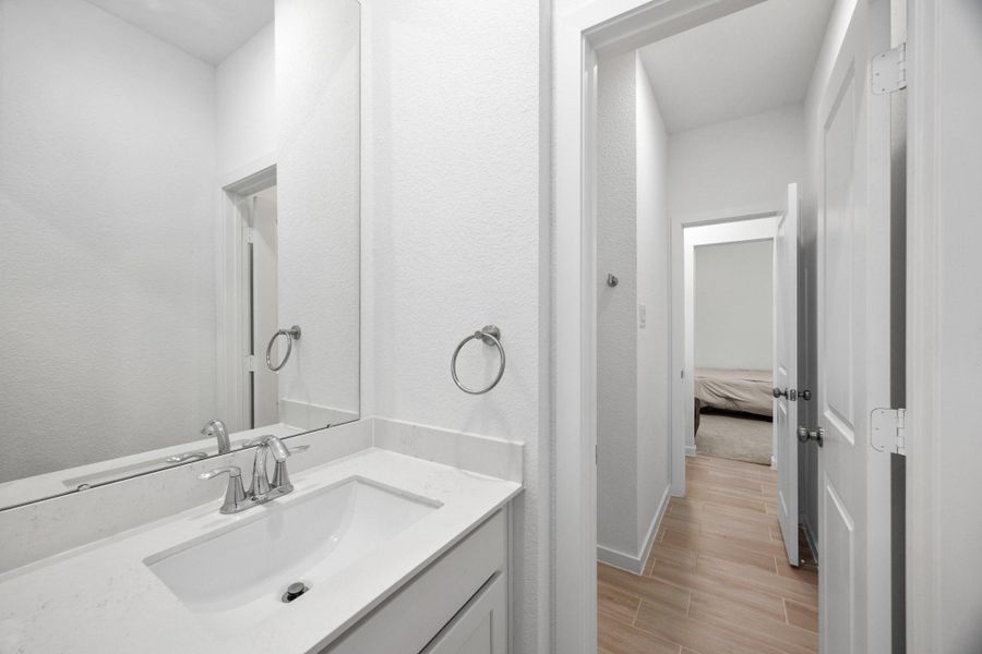 Furnished interior view inside a new home in , Cypress (Image 41).