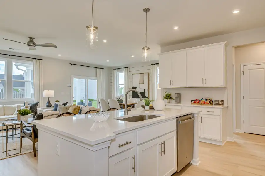 Representative furnished interior of a home built from the The Jefferson by Stanley Martin Homes in Clairmont, Charlotte (Image 15).