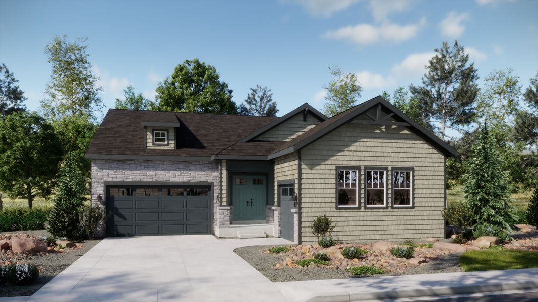Hermosa New Home in Parker, CO.  - Slide 3